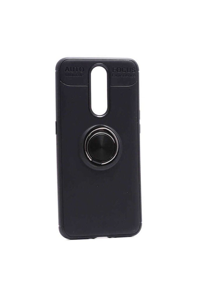 [RNZ-TA19716] Oppo RX17 Pro Uyumlu Kılıf Zore Ravel Silikon Kapak (Siyah)