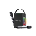 Lenyes S857 RGB Işıklı Çift Mikrofonlu Taşınabilir TWS Bluetooth Speaker Hoparlör v5.3