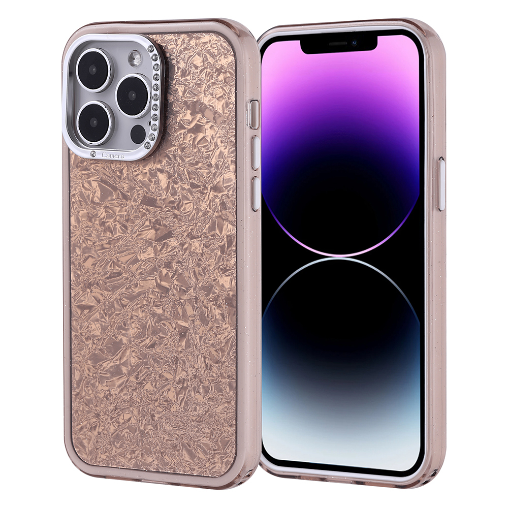 Apple iPhone 14 Pro Max Uyumlu Kılıf Taşlı Tasarımlı Zore Kapi Kapak