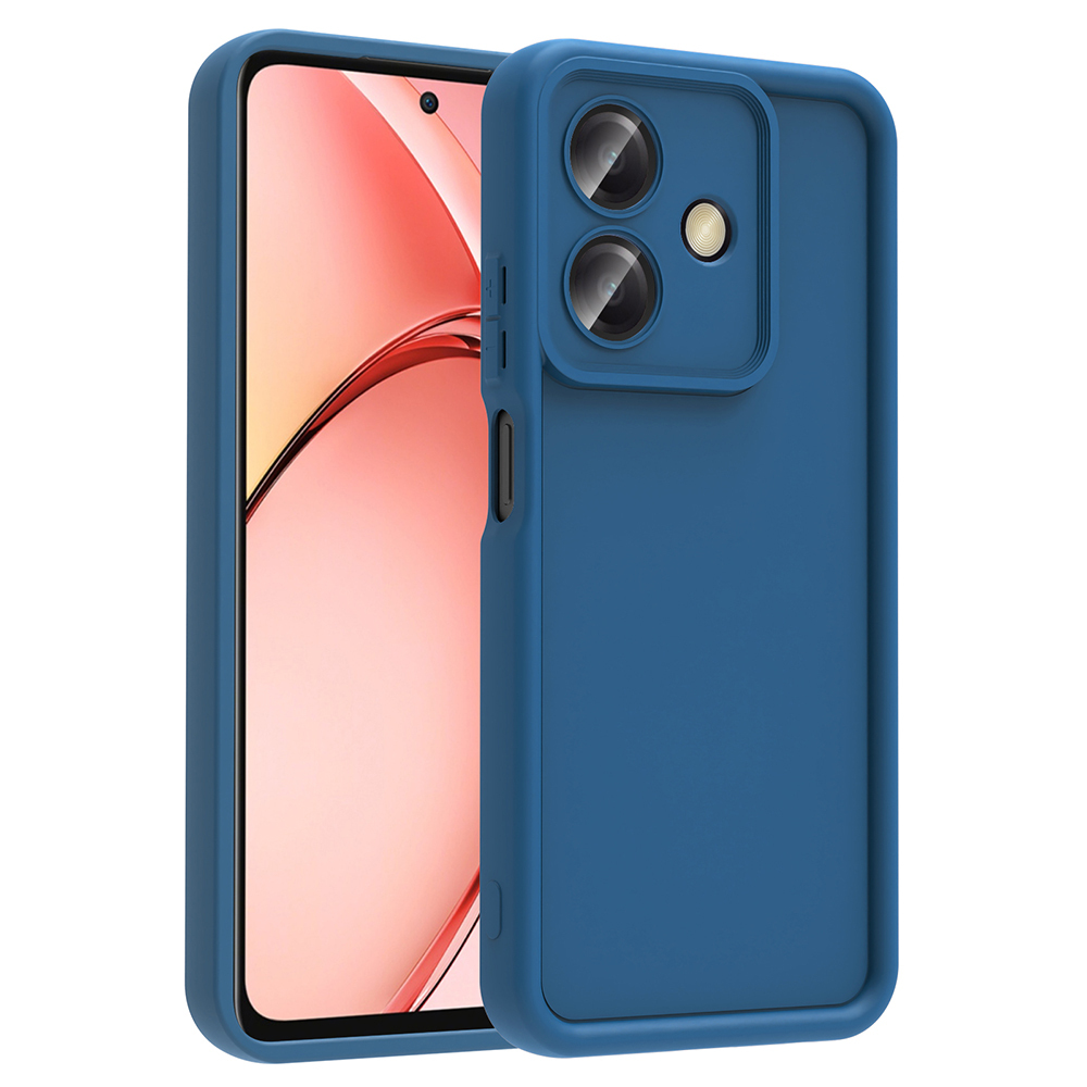 Oppo A3 Uyumlu Kılıf Kamera Korumalı Zore Ananas Kapak