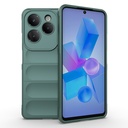 Infinix Hot 40 Uyumlu Kılıf Esnek TPU Oyuklu Arka Yüzey Tasarımlı Zore Etnik Silikon Kapak