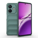 Oppo A3 Uyumlu Kılıf Esnek TPU Oyuklu Arka Yüzey Tasarımlı Zore Etnik Silikon Kapak