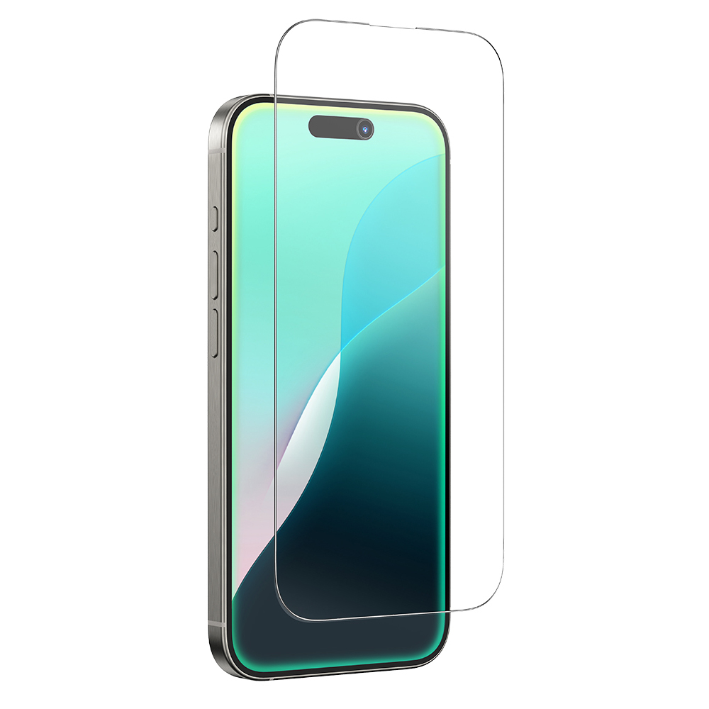 Apple iPhone 16 Uyumlu Amazingthing Radix Mat Parmak İzi Bırakmayan Temperli Cam Ekran Koruyucu