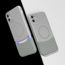 Apple iPhone 11 Uyumlu Kılıf M-Safe Şarj Özellikli Mıknatıslı Zore Duble Kapak