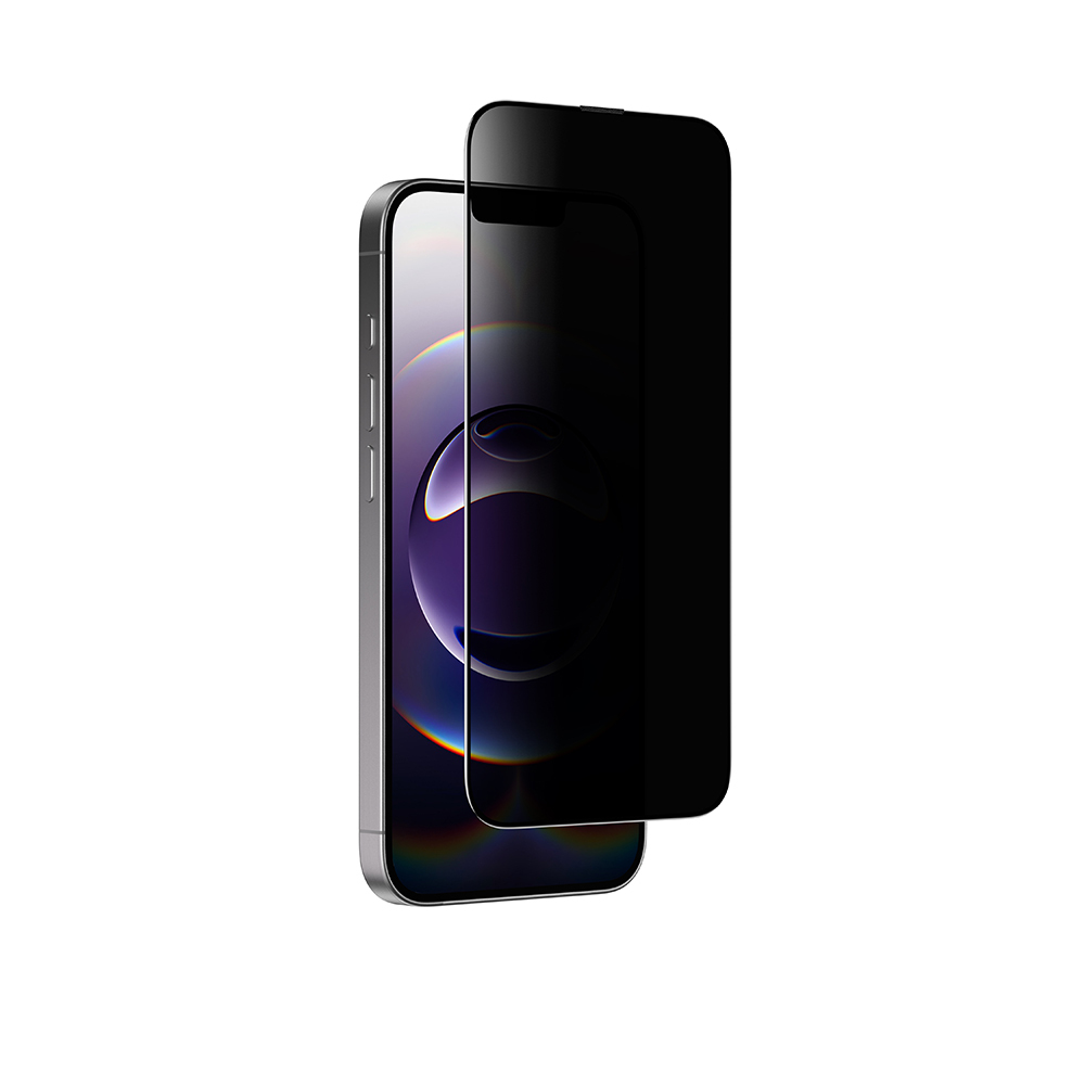 Apple iPhone 16E Uyumlu Amazingthing Titan Privacy Parmak İzi Bırakmayan Temperli Cam Ekran Koruyucu