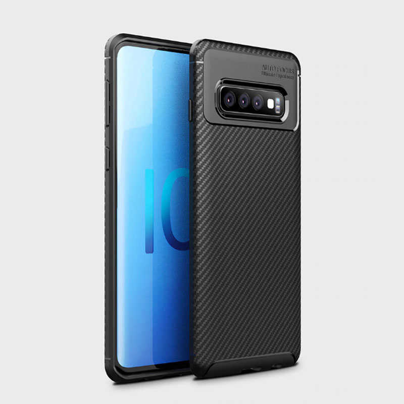 Samsung Galaxy S10 Plus Uyumlu Kılıf Zore Negro Silikon Kapak