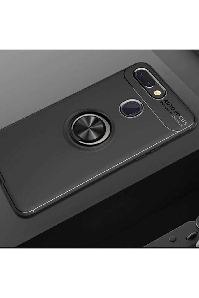 [RNZ-TA21321] Xiaomi Mi 8 Lite Uyumlu Kılıf Zore Ravel Silikon Kapak (Siyah)