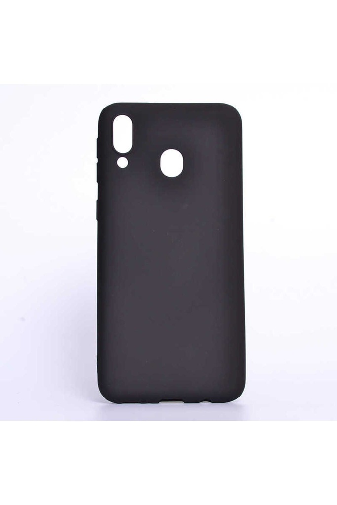 [RNZ-TA21402] Samsung Galaxy M20 Uyumlu Kılıf Zore Premier Silikon Kapak (Siyah)