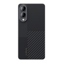 Samsung Galaxy S25 Edge Uyumlu Kılıf M-safe Şarj Özellikli Karbon Fiber Benks Montage ArmorAir Kevlar Kapak