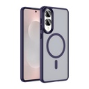 Samsung Galaxy S25 Edge Uyumlu Kılıf M-safe Şarj Özellikli Mat Arka Yüzey Zore Sio Kapak