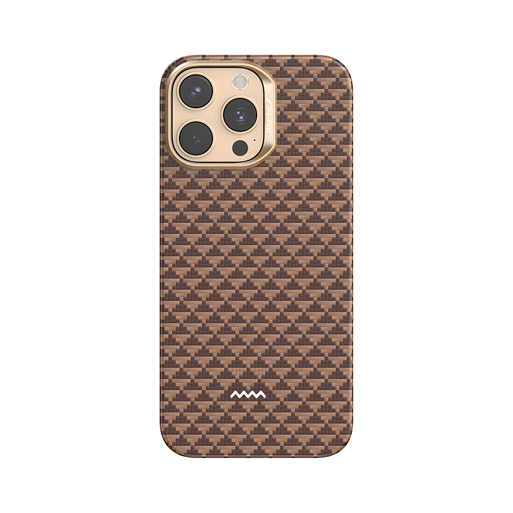 Apple iPhone 16 Pro Uyumlu Kılıf M-safe Şarj Özellikli Raptic Aramid Skin Origin Serisi Kapak