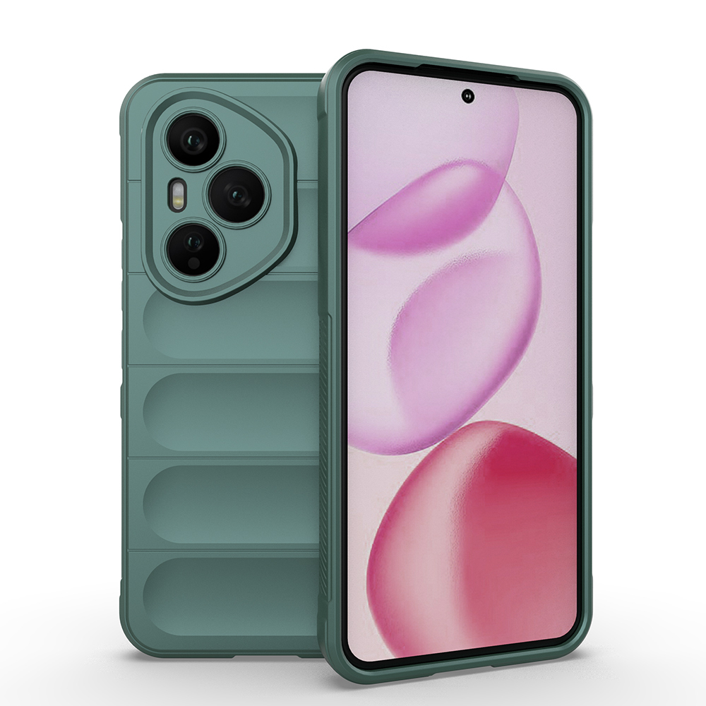 Honor 400 Pro Uyumlu Kılıf Esnek TPU Oyuklu Arka Yüzey Tasarımlı Zore Etnik Silikon Kapak