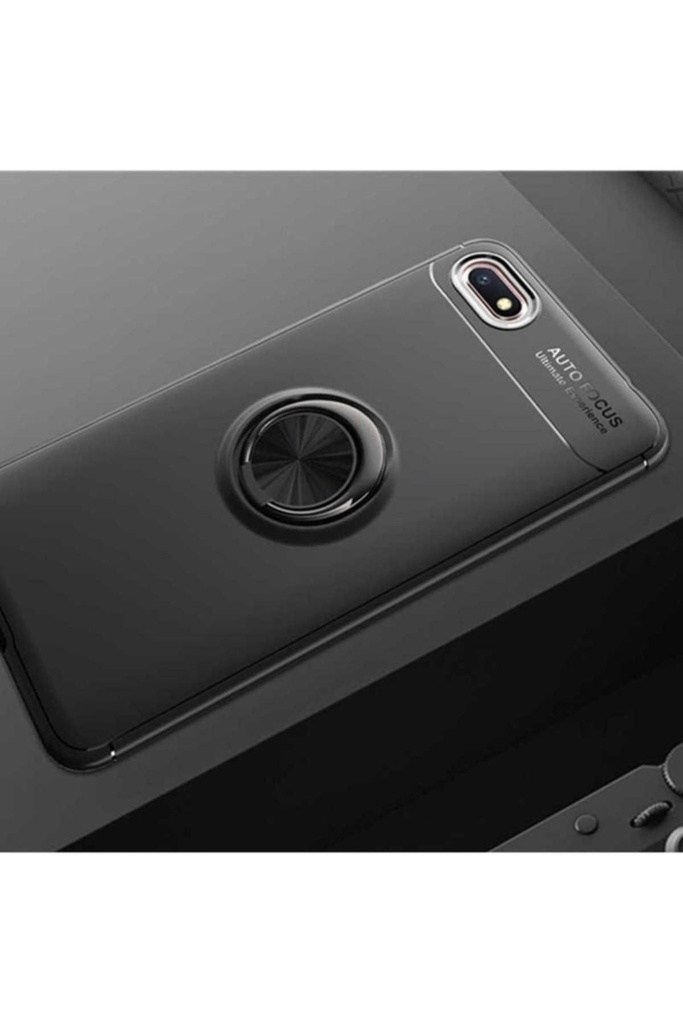 [RNZ-TA21726] Huawei Y5 2018 Uyumlu Kılıf Zore Ravel Silikon Kapak (Siyah)