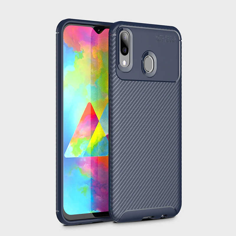 Samsung Galaxy M20 Uyumlu Kılıf Zore Negro Silikon Kapak