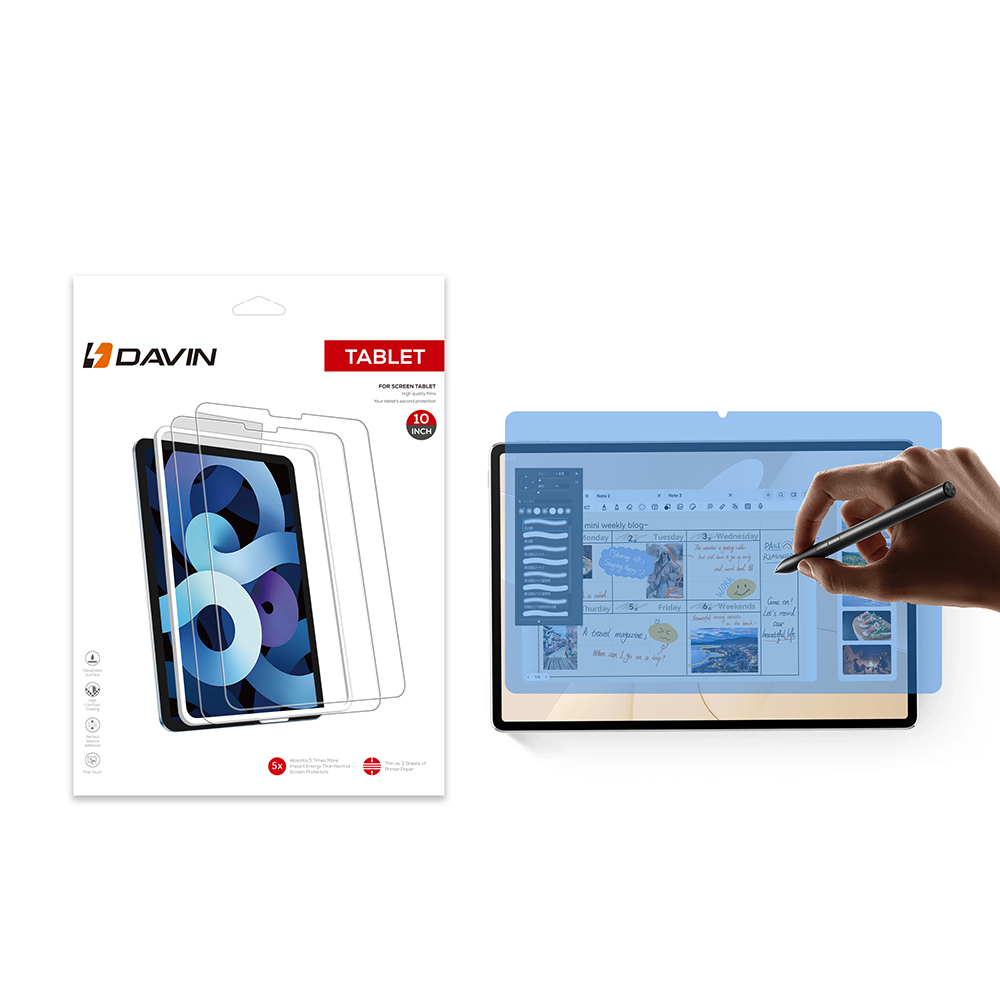 Huawei Mate UyumluPad 12X Kağıt Hisli Mat Davin Paper Like Tablet Ekran Koruyucu