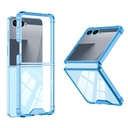 Samsung Galaxy Z Flip Uyumlu 7 Kılıf Zore Full Camlı Kıpta Kapak