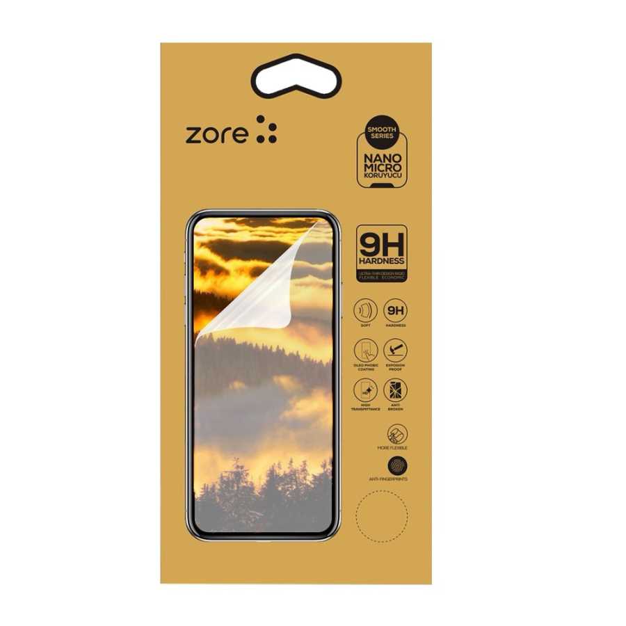 Huawei P30 Lite Uyumlu Zore Nano Micro Temperli Ekran Koruyucu