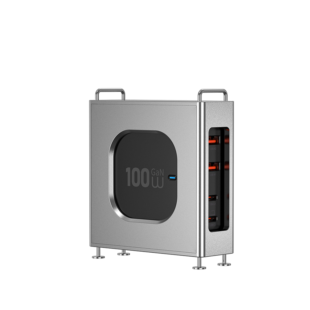 Wiwu Wi-G013 Warrior Serisi GaN Tech Hızlı Şarj Özellikli Şarj Başlığı 100W