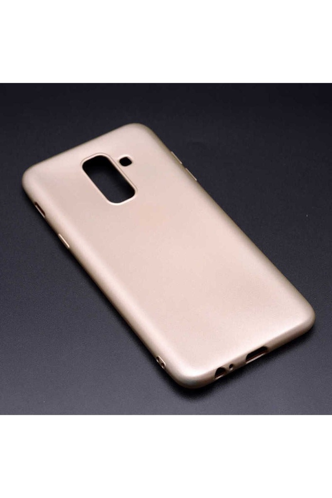 Samsung Galaxy J8 Uyumlu Kılıf Zore Premier Silikon Kapak
