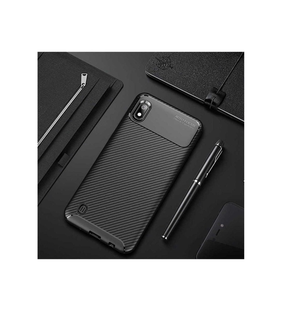 [RNZ-TA22585] Samsung Galaxy A10 Uyumlu Kılıf Zore Negro Silikon Kapak (Siyah)