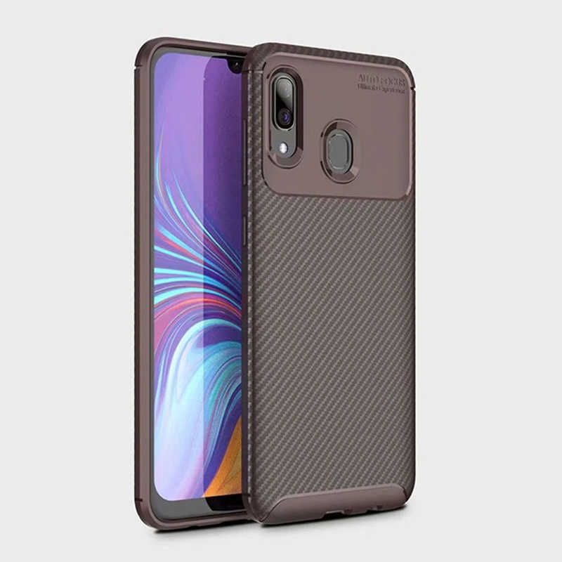 Samsung Galaxy A30 Uyumlu Kılıf Zore Negro Silikon Kapak