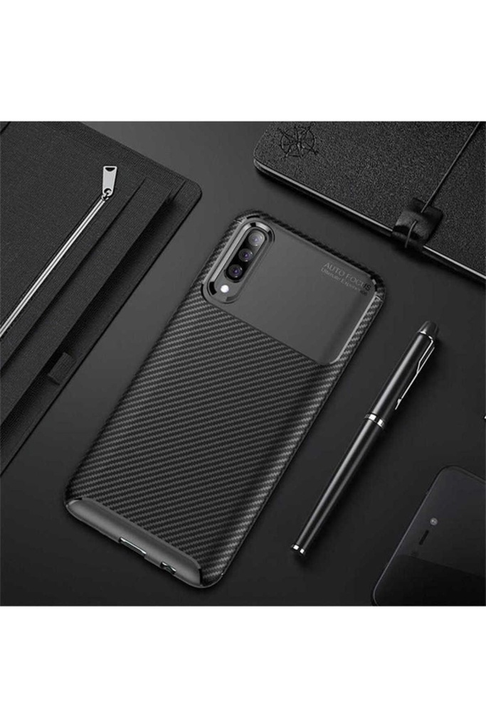 [RNZ-TA22594] Xiaomi Mi 9 Uyumlu Kılıf Zore Negro Silikon Kapak (Siyah)