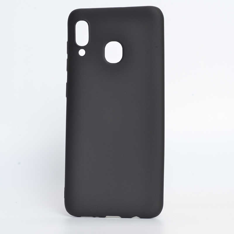 [RNZ-TA22617] Samsung Galaxy A30 Uyumlu Kılıf Zore Premier Silikon Kapak (Siyah)