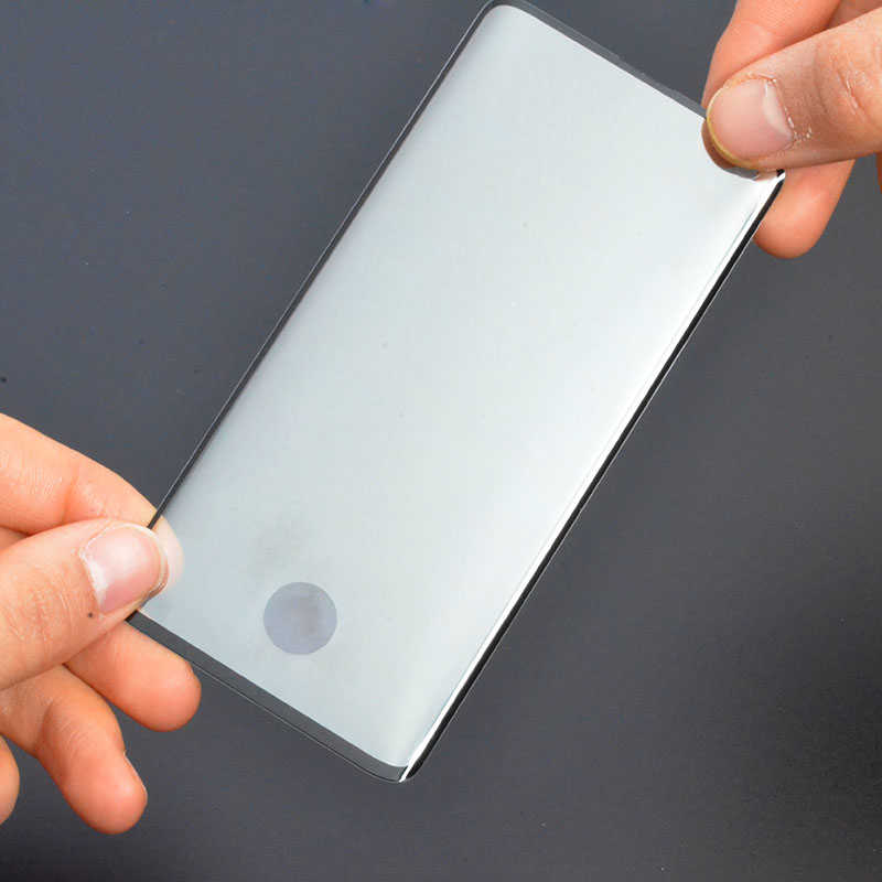 Samsung Galaxy S10 Uyumlu Zore Parmak İzli 3D Vov Cam Ekran Koruyucu