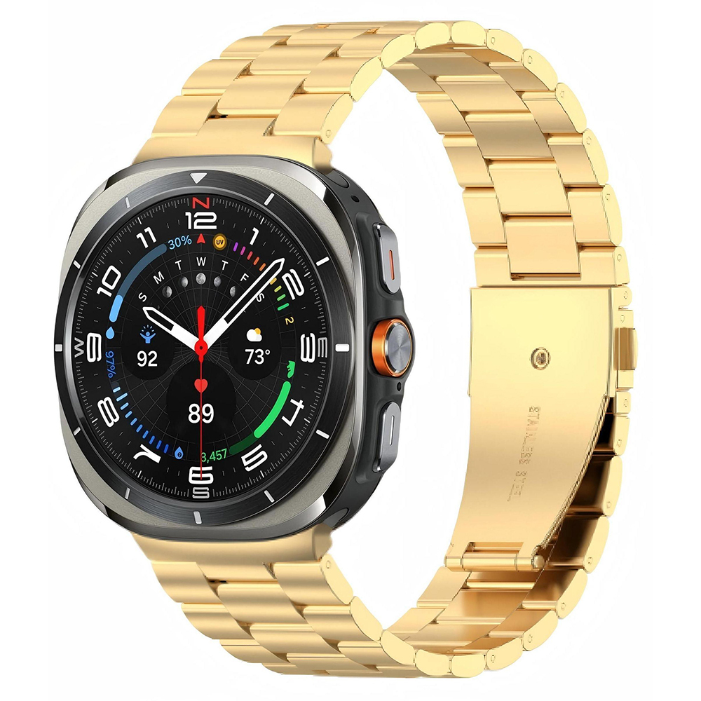 ​​Samsung Galaxy Watch 8 Uyumlu Zore KRD-04 Metal Kordon