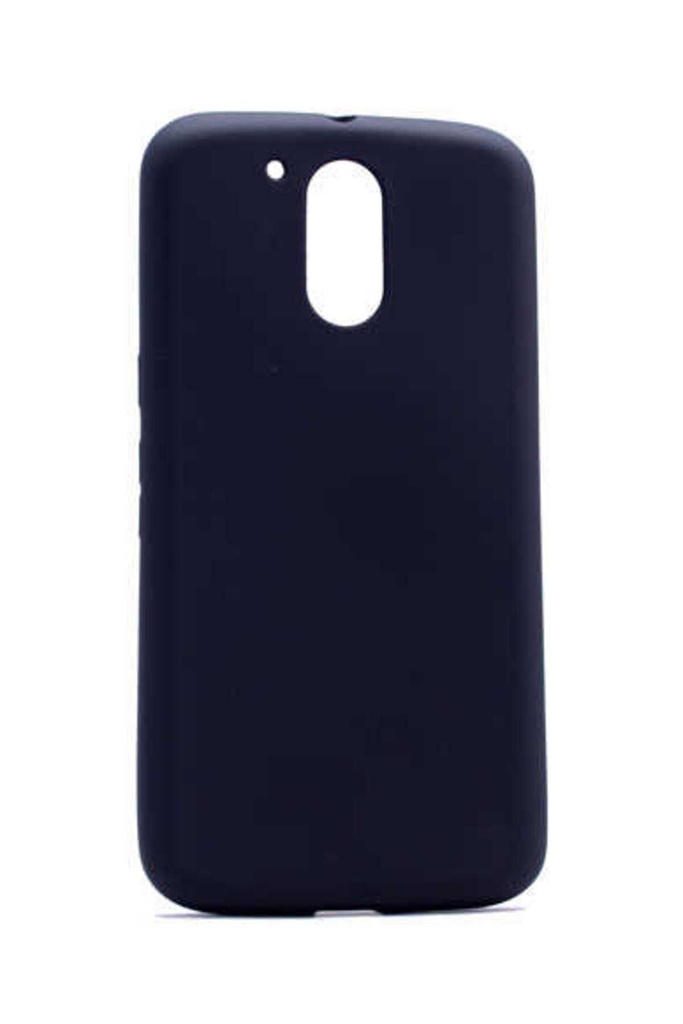 [RNZ-TA1541] Lenovo Moto G4 Uyumlu Kılıf Zore Premier Silikon Kapak (Siyah)