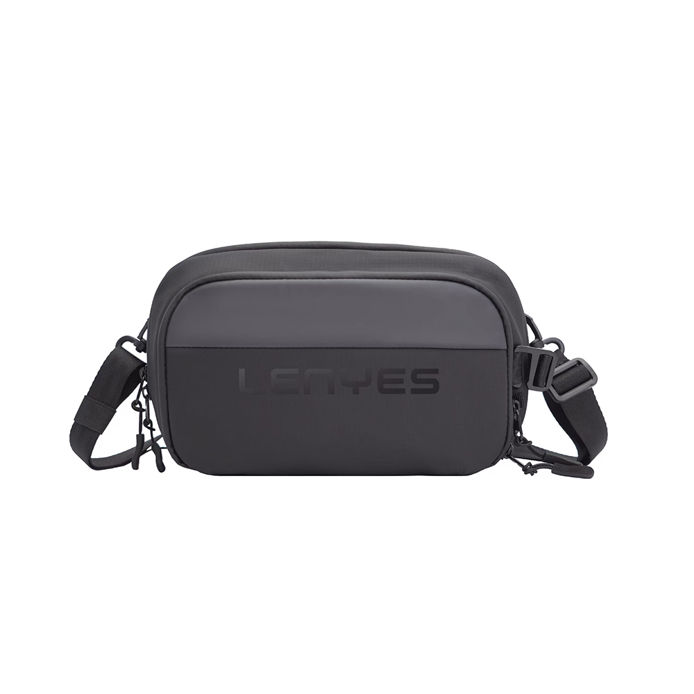 Lenyes LB561 Su Geçirmez Aşınmaya ve Çizilmeye Dayanıklı Çapraz Vücut Askılı Aksesuar Çantası 25.5cm
