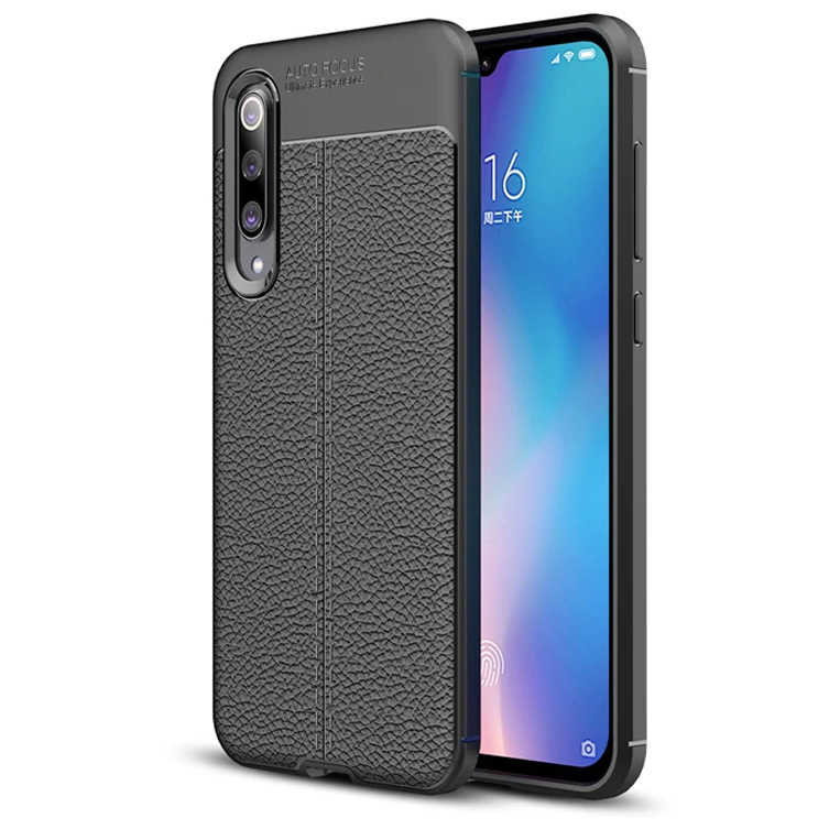 [RNZ-TA23151] Xiaomi Mi 9 Uyumlu Kılıf Zore Niss Silikon Kapak (Siyah)
