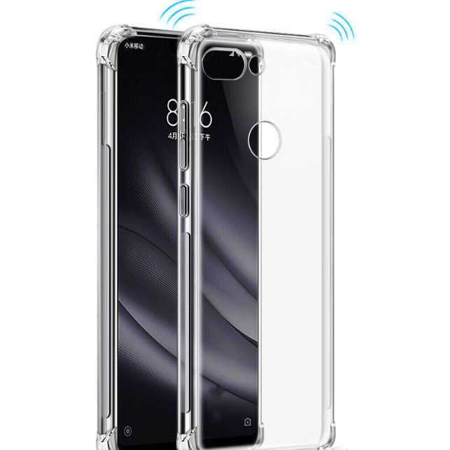 Xiaomi Mi 8 Lite Uyumlu Kılıf Zore Nitro Anti Shock Silikon