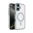 Apple iPhone 17 Uyumlu Kılıf Wireless Şarj Özellikli Zore Krom M-safe Silikon Kapak