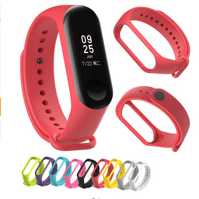 Xiaomi Mi Band 3 Uyumlu Silikon Kordon