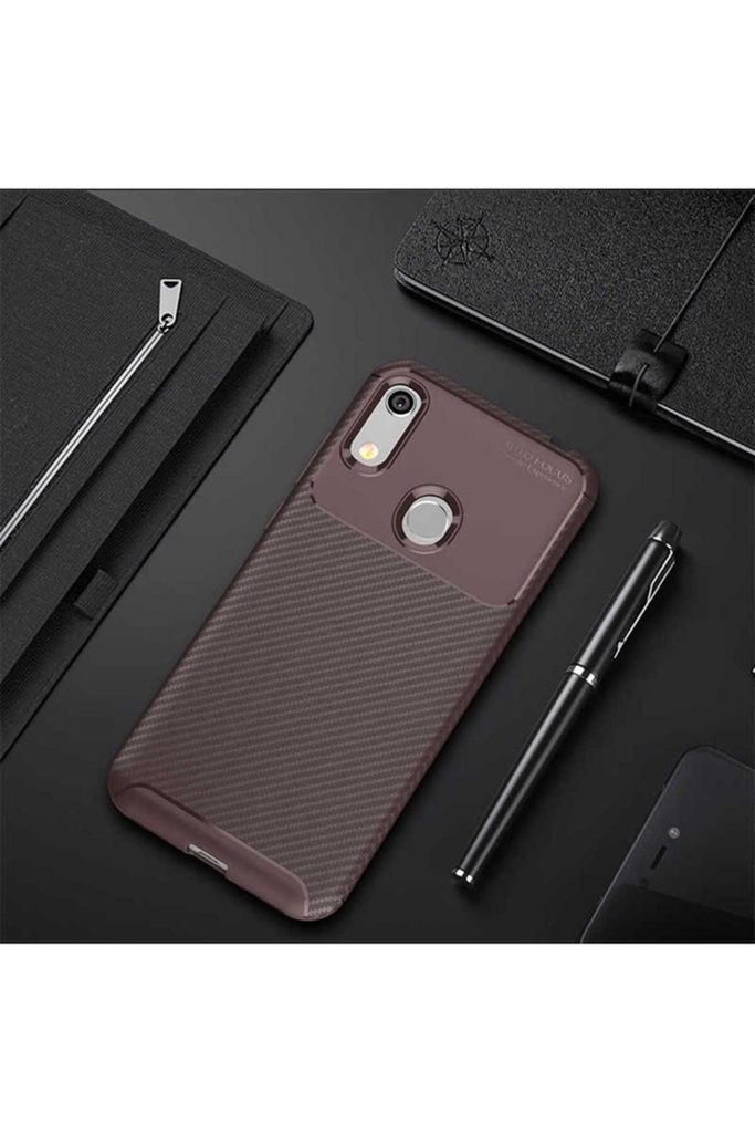 Huawei Honor 8A Uyumlu Kılıf Zore Negro Silikon Kapak