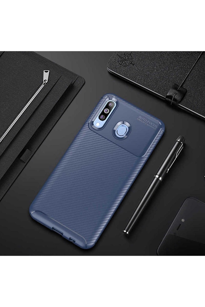 Samsung Galaxy M30 Uyumlu Kılıf Zore Negro Silikon Kapak