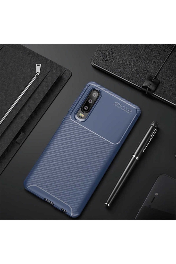 Huawei P30 Uyumlu Kılıf Zore Negro Silikon Kapak