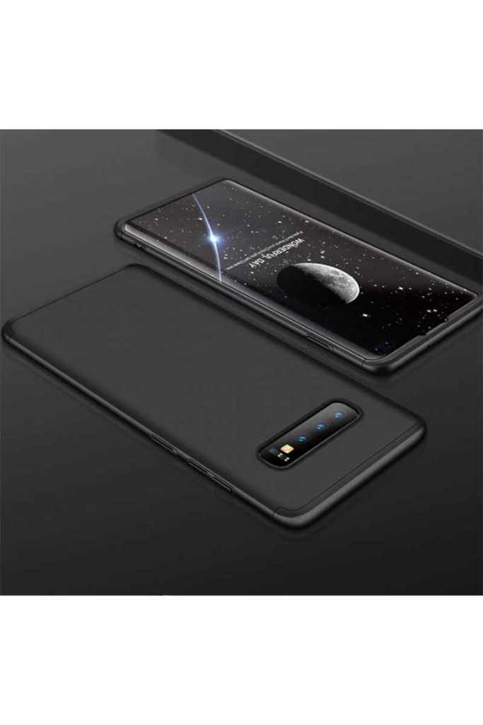 [RNZ-TA23325] Samsung Galaxy S10 Uyumlu Kılıf Zore Ays Kapak (Siyah)