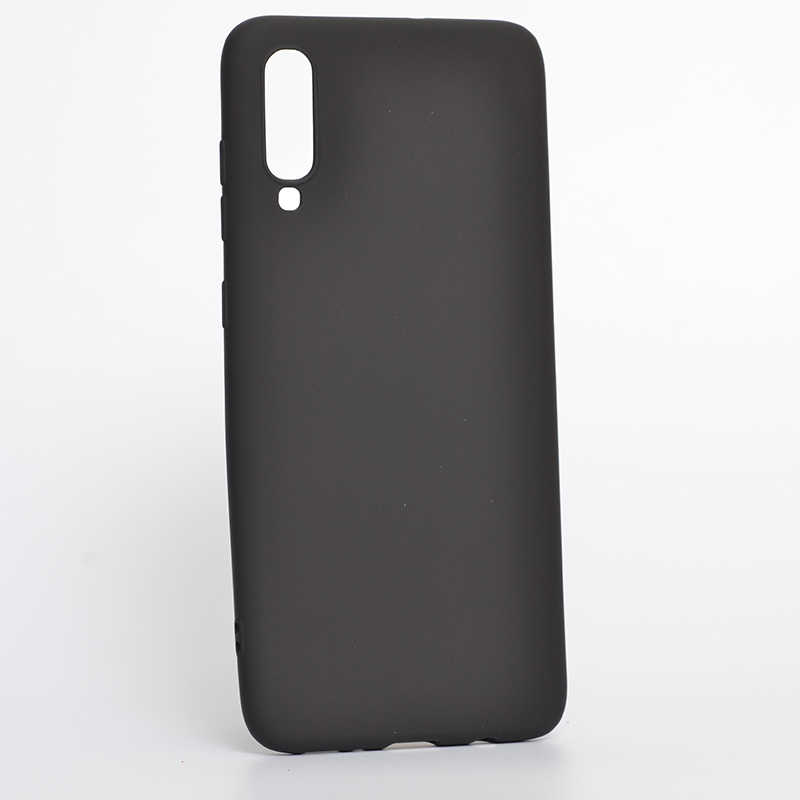 [RNZ-TA23573] Samsung Galaxy A70 Uyumlu Kılıf Zore Premier Silikon Kapak (Siyah)