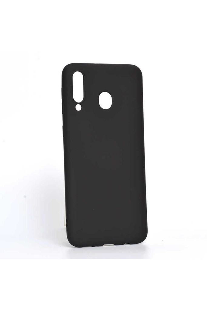[RNZ-TA23580] Samsung Galaxy M30 Uyumlu Kılıf Zore Premier Silikon Kapak (Siyah)