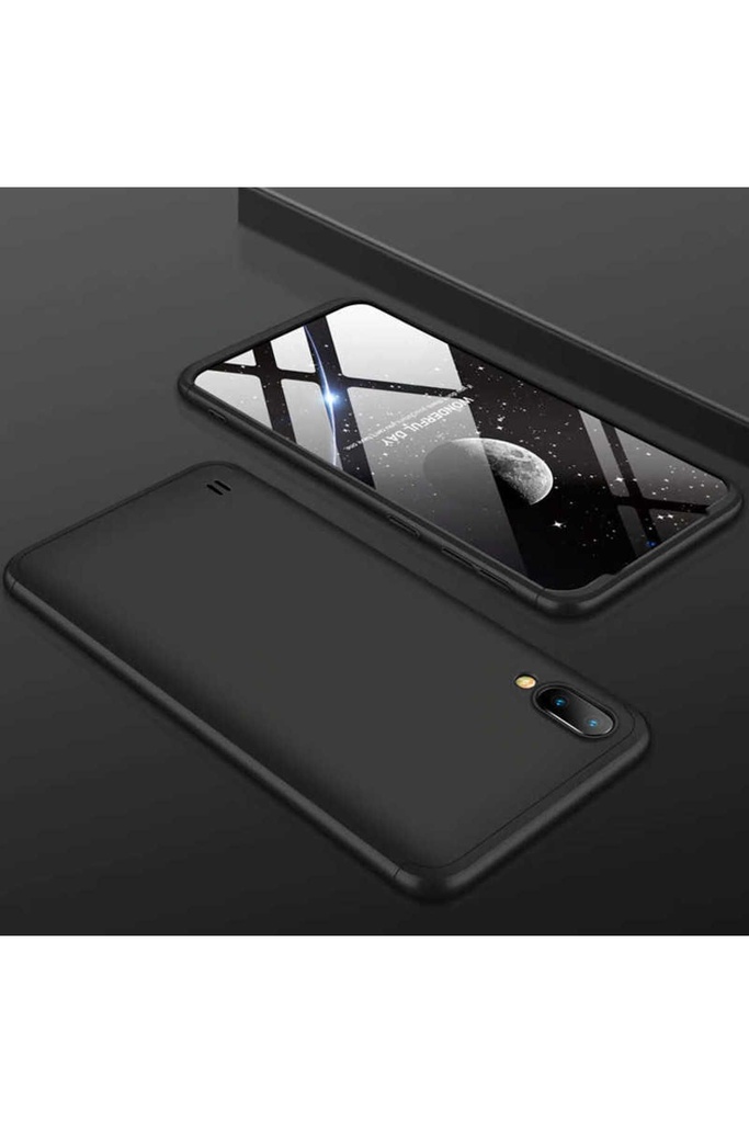 [RNZ-TA23616] Samsung Galaxy M10 Uyumlu Kılıf Zore Ays Kapak (Siyah)