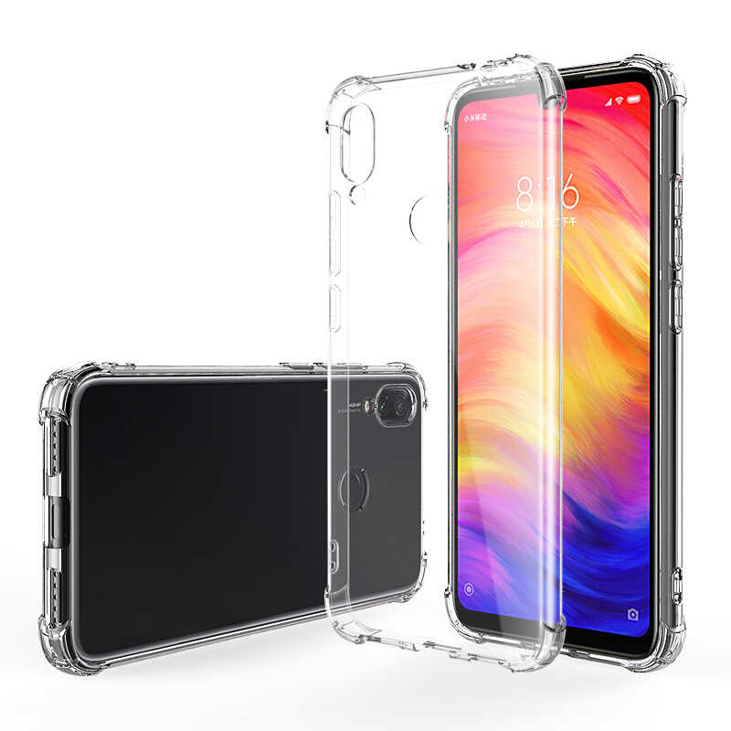 [RNZ-TA23628] Xiaomi Redmi Note 7 Uyumlu Kılıf Zore Nitro Anti Shock Silikon