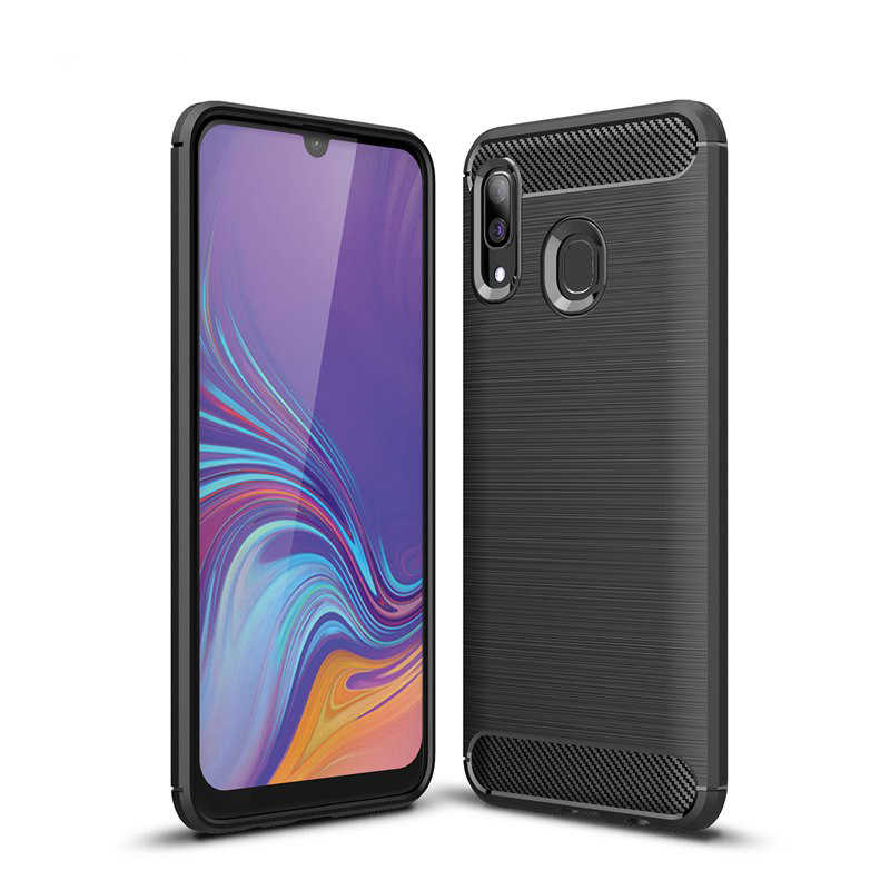 [RNZ-TA23644] Samsung Galaxy A30 Uyumlu Kılıf Zore Room Silikon Kapak (Siyah)