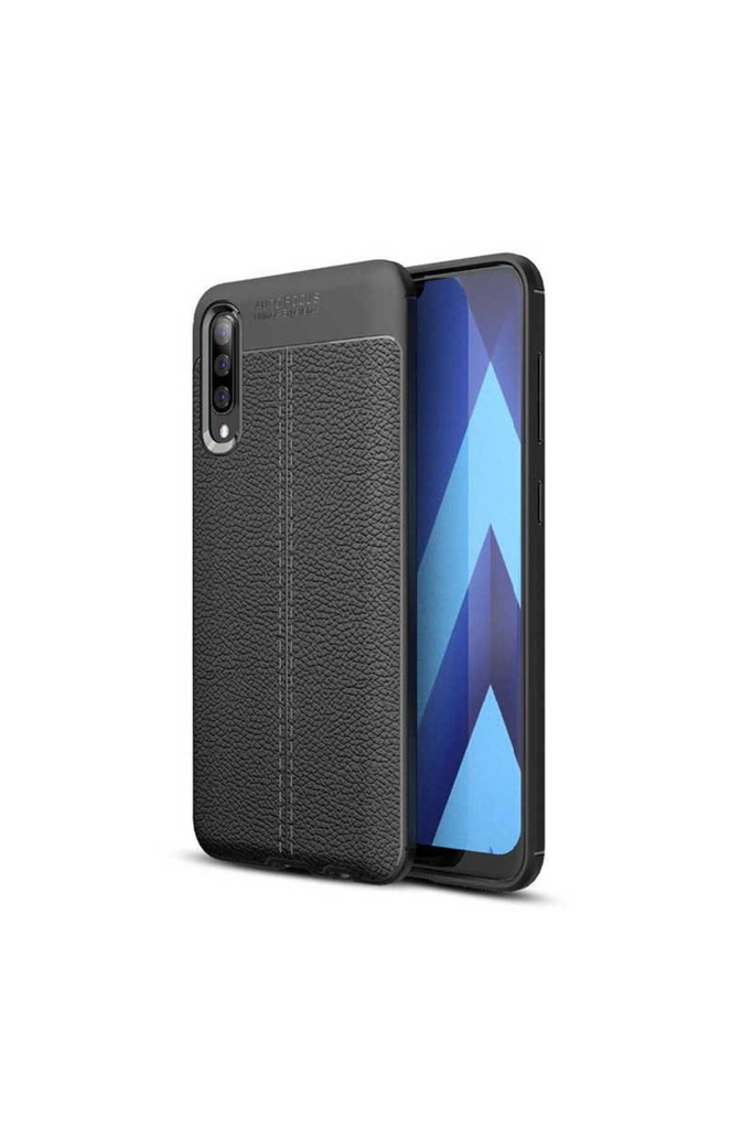 [RNZ-TA23671] Samsung Galaxy M30 Uyumlu Kılıf Zore Niss Silikon Kapak (Siyah)
