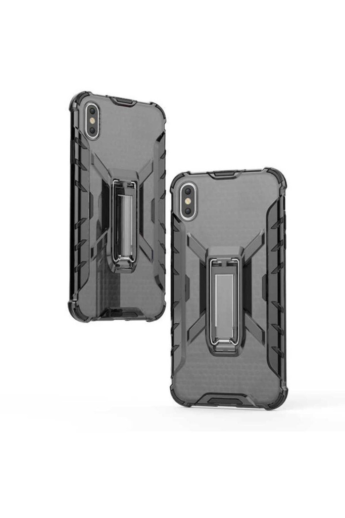 [RNZ-TA23699] Apple iPhone XS Max Uyumlu Kılıf Zore Klik Silikon (Siyah)