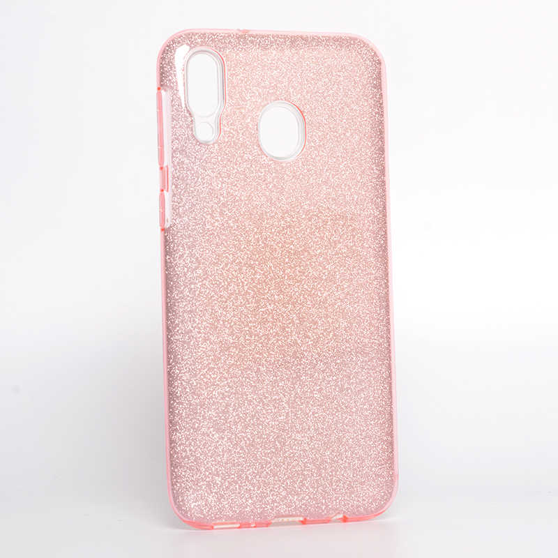 Samsung Galaxy M20 Uyumlu Kılıf Zore Shining Silikon