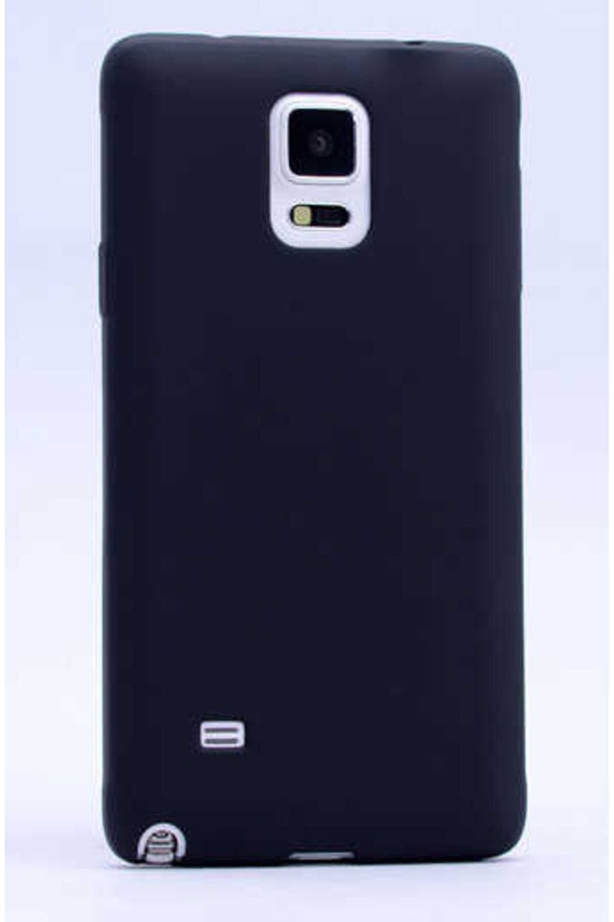 [RNZ-TA1619] Samsung Galaxy Note 4 Uyumlu Kılıf Zore Premier Silikon Kapak (Siyah)