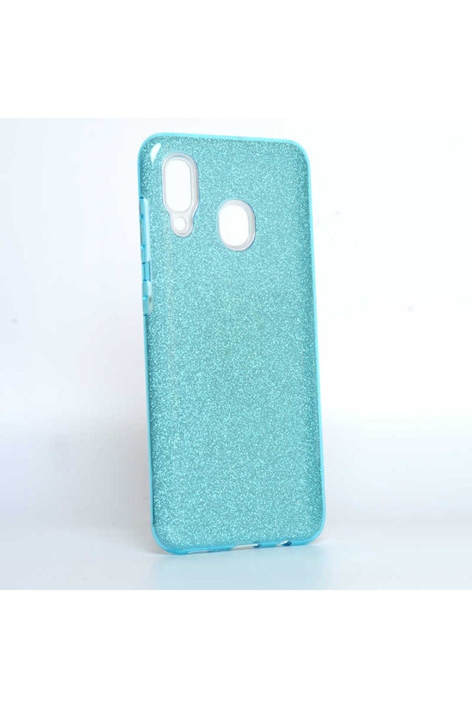 Samsung Galaxy A20 Uyumlu Kılıf Zore Shining Silikon