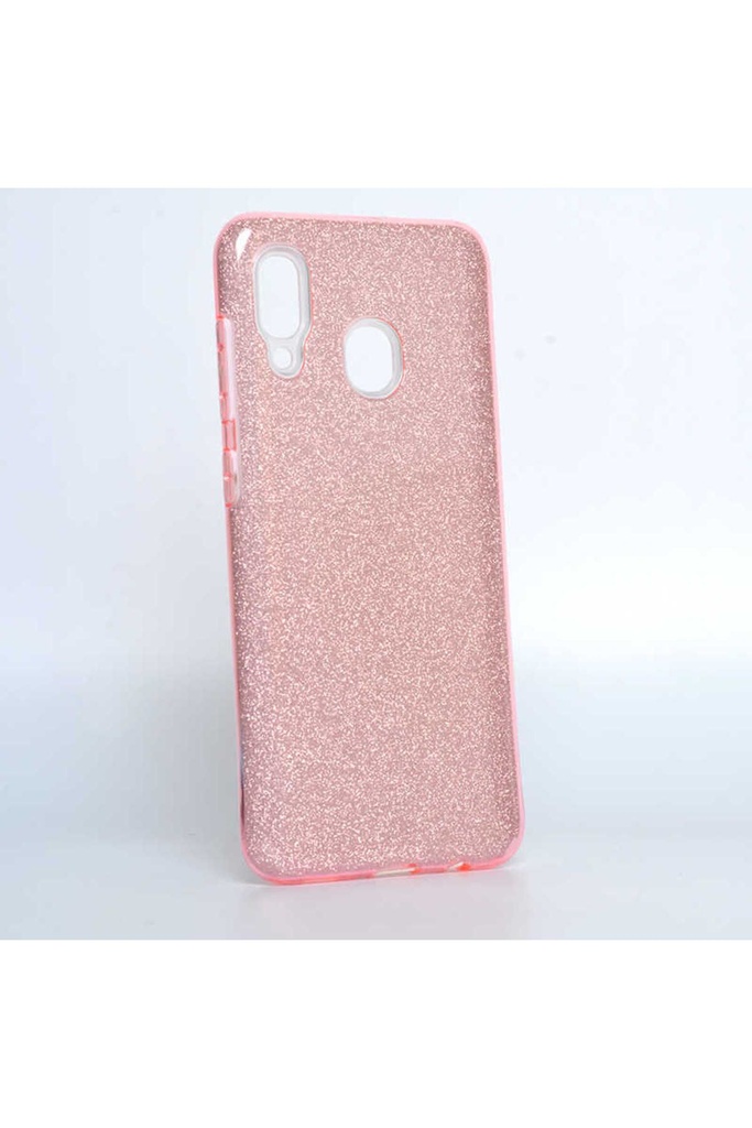Samsung Galaxy A30 Uyumlu Kılıf Zore Shining Silikon